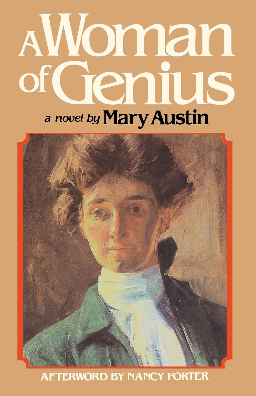 Cover image for A Woman of Genius, isbn: 9780935312447