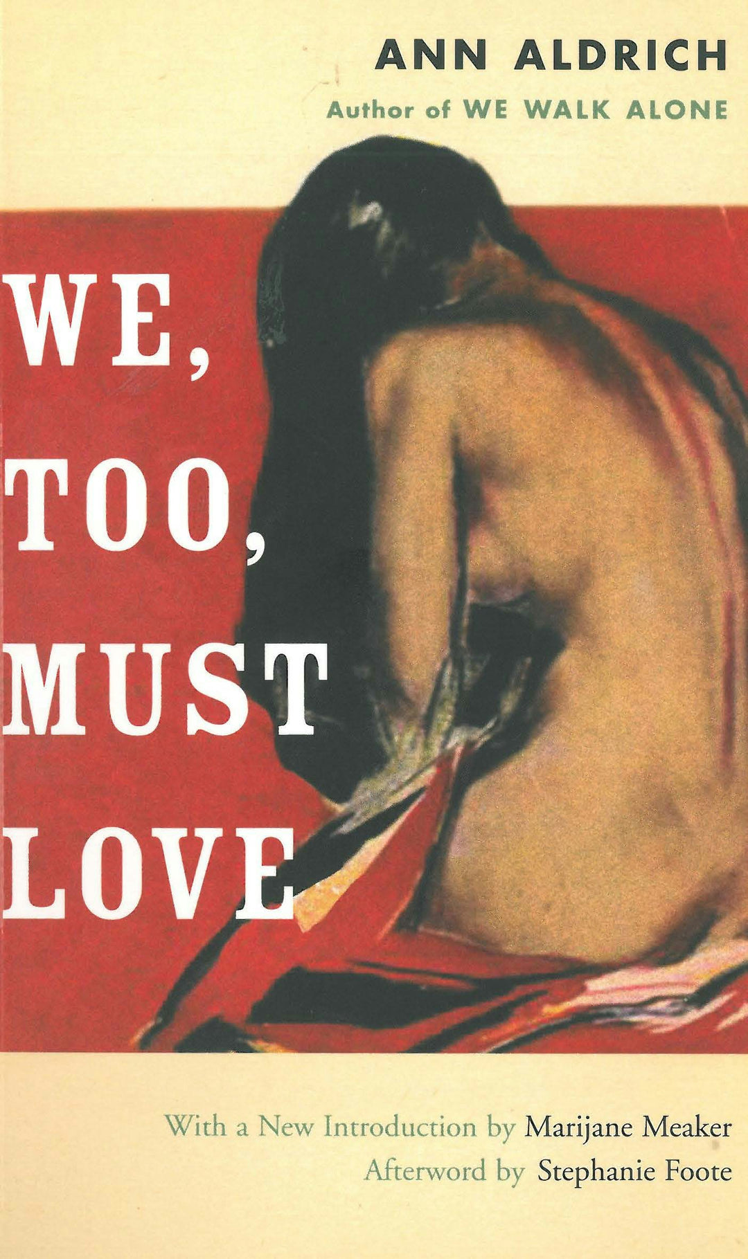 Cover image for We, Too, Must Love, isbn: 9781558615274