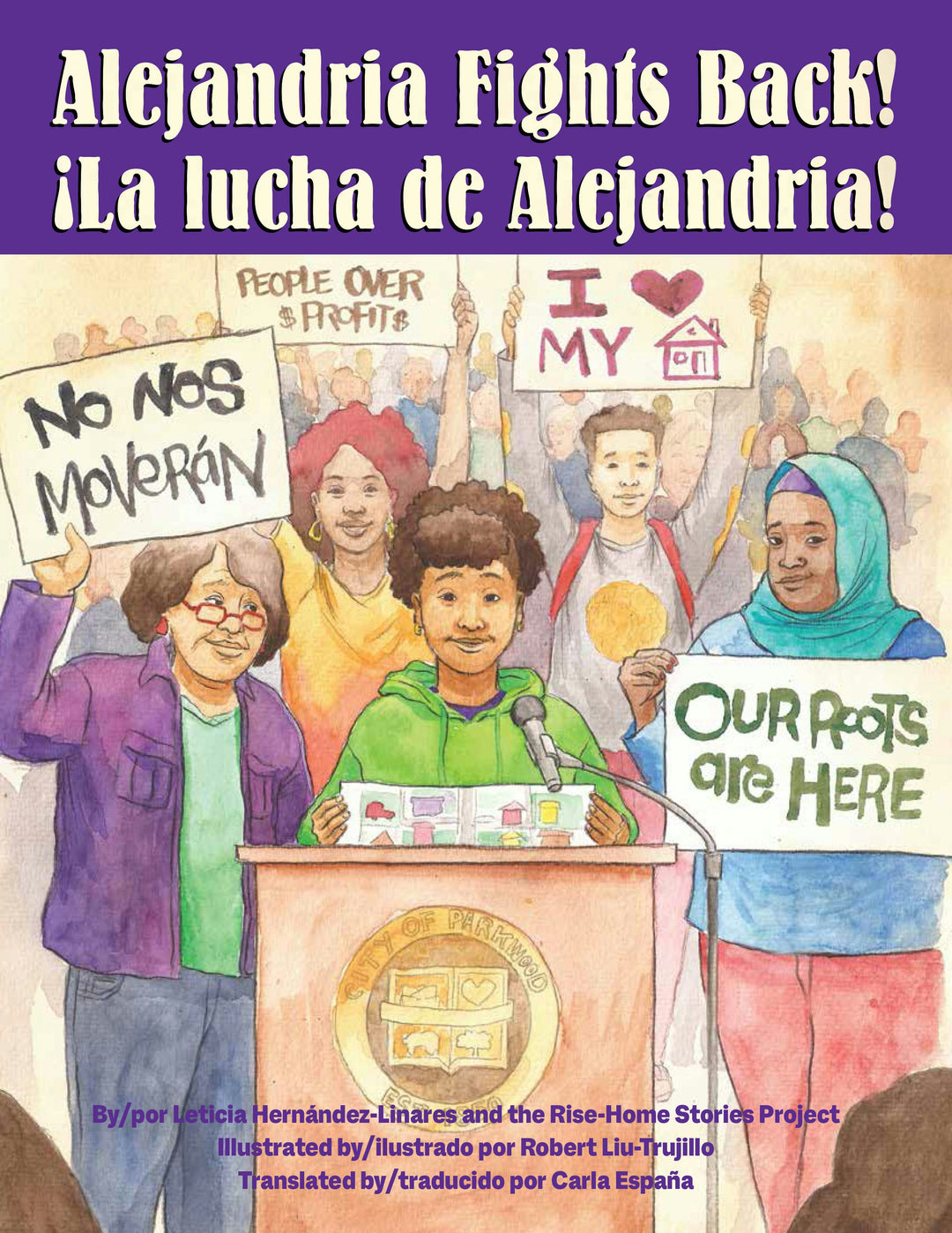 Cover image for Alejandria Fights Back! / ¡La Lucha de Alejandria!, isbn: 9781558617049