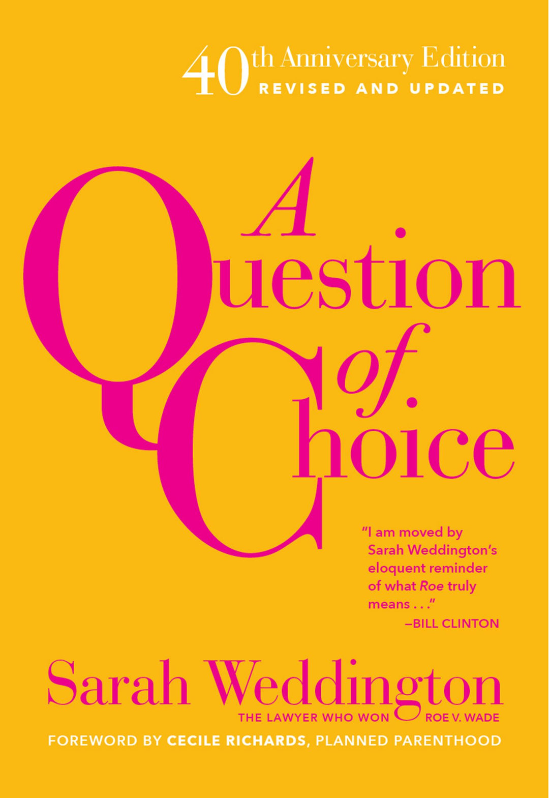 Cover image for A Question of Choice, isbn: 9781558618121